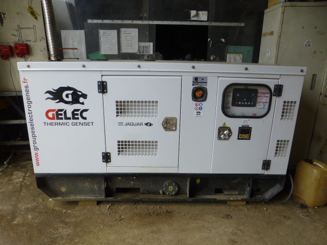 Groupe électrogène  GELEC  Jaguar 38 KWA